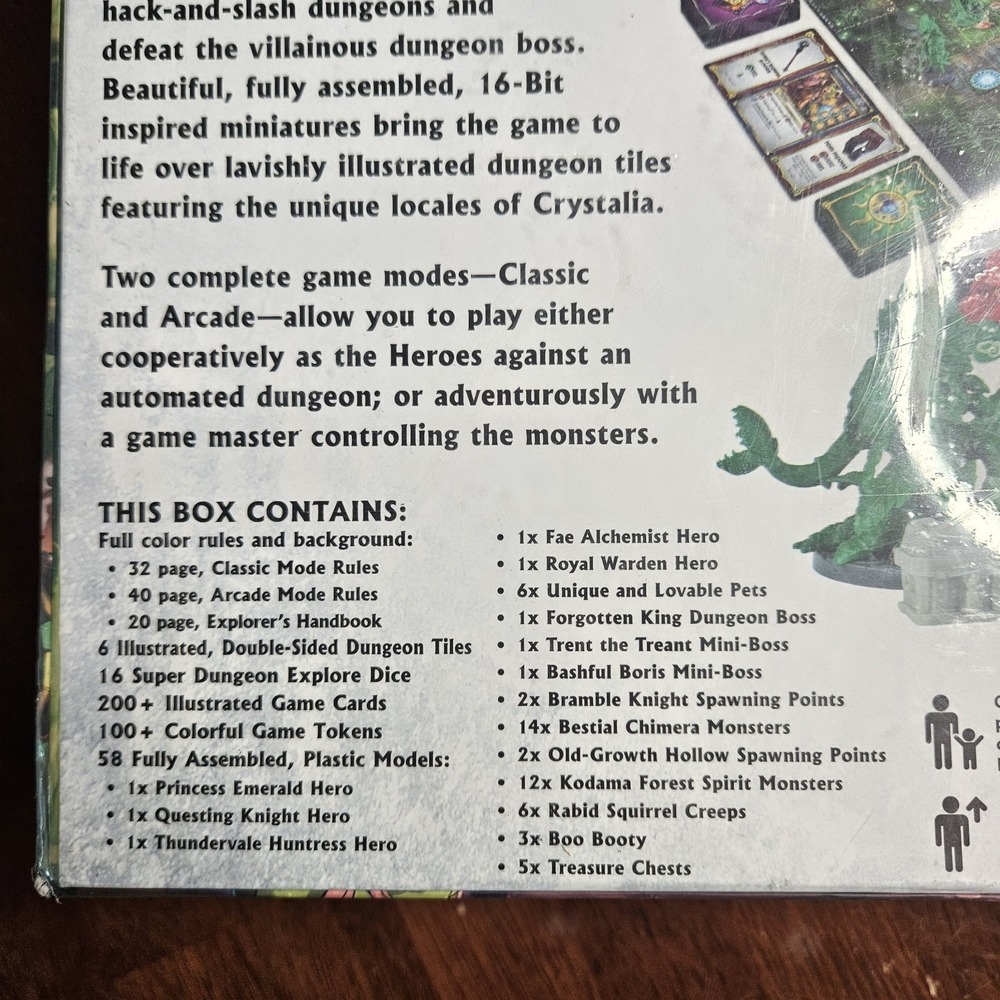 Super Dungeon Explore Forgotten King Board Game 2014 Soda Pop Miniatures Sealed - Picture 7 of 14